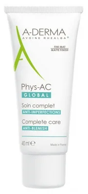 A-Derma Phys-AC Global Severe Blemish Care airless pump tube