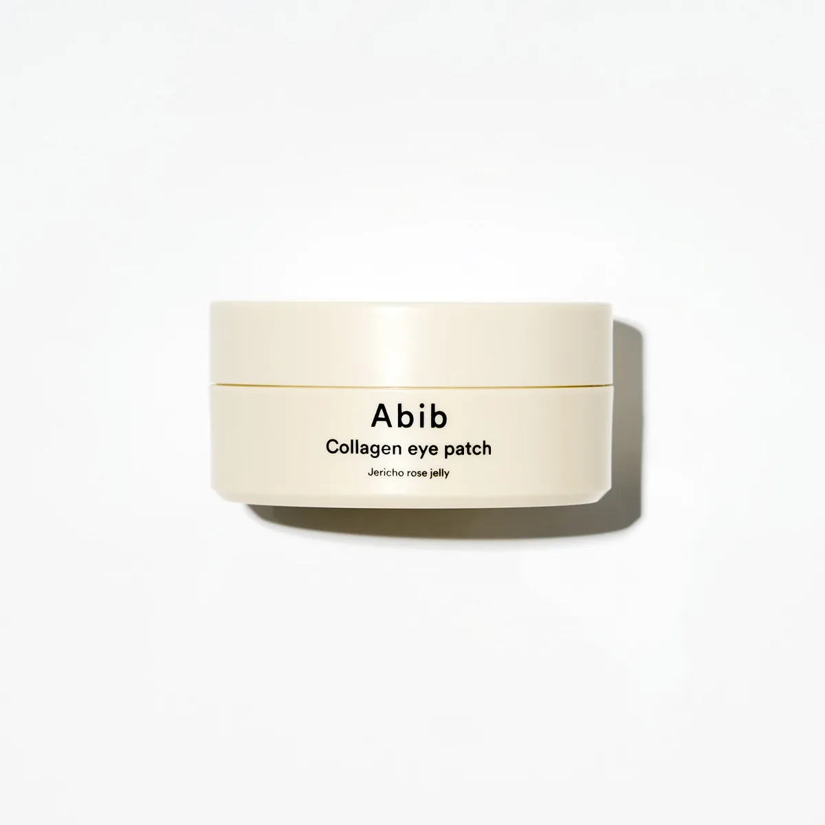 Abib Collagen Eye Patch Jericho Rose Jelly tub with 60 hydrogel under-eye patches saturated in plumping essence