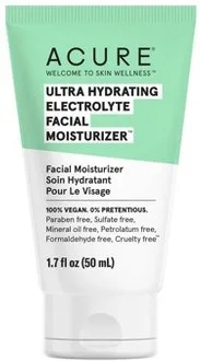 Acure Ultra Hydrating Electrolyte Facial Moisturizer glass jar