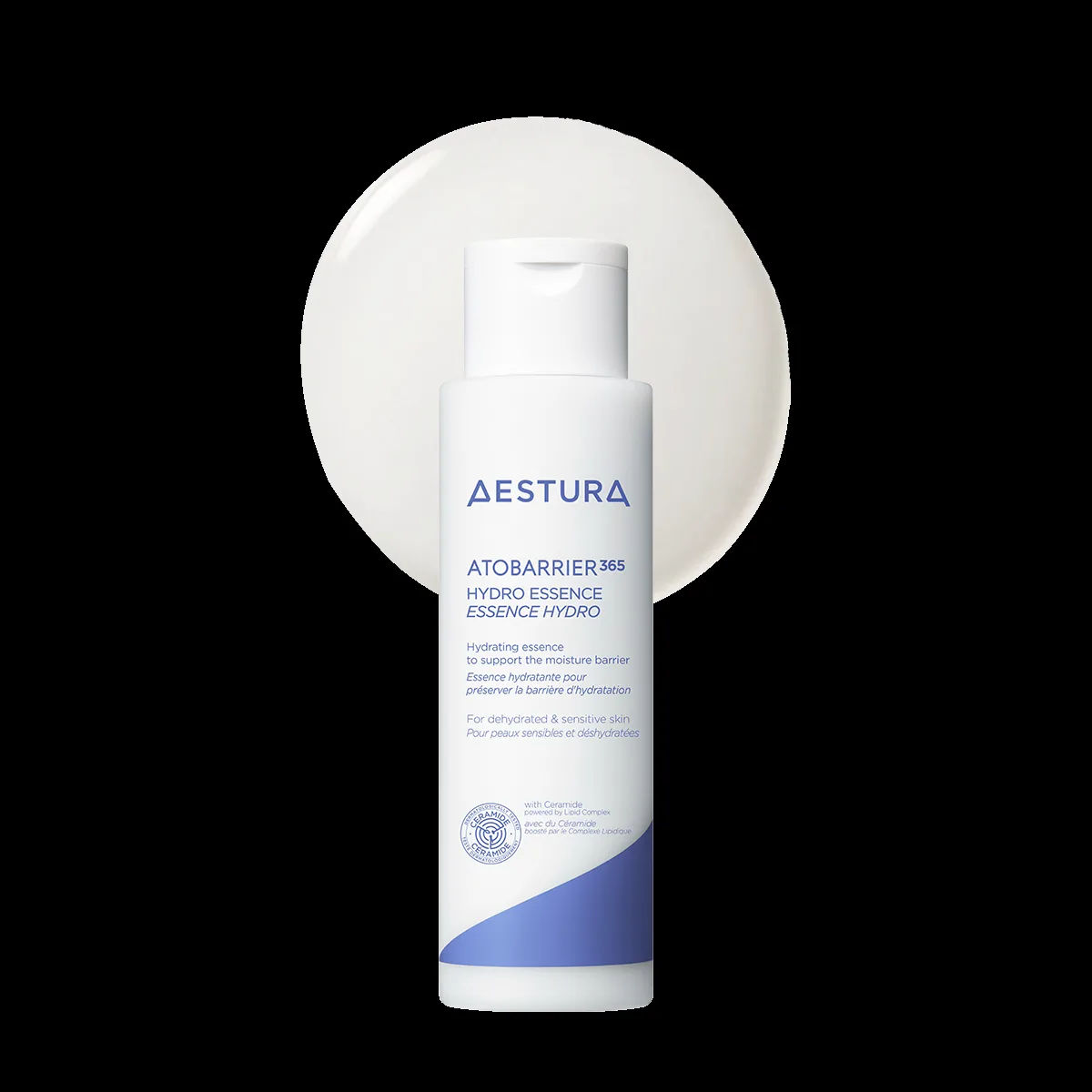 Aestura Atobarrier 365 Hydro Essence bottle — ceramide hydrating essence for sensitive skin