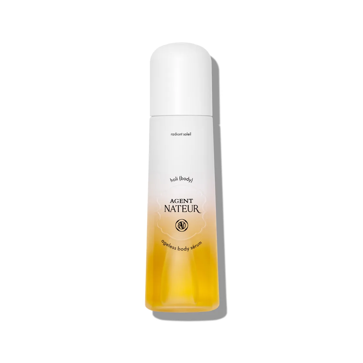 Agent Nateur Holi(Oil) Youth Body Serum in a glass dropper bottle