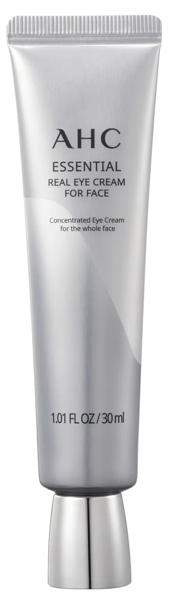 AHC Eye Cream for Face jar with peptide anti-aging formula