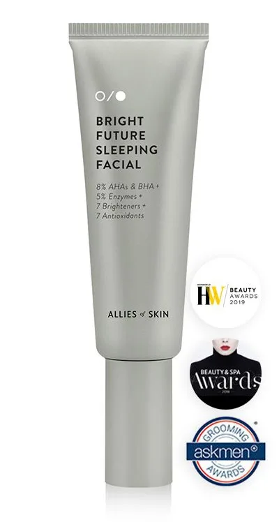 Allies of Skin Bright Future Sleeping Facial 50ml airless pump jar