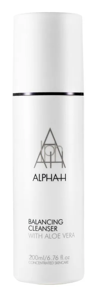 Alpha-H Balancing Cleanser 200ml frosted pump bottle