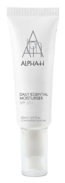 Alpha-H Daily Essential Moisturiser SPF 50+ 50ml squeeze tube