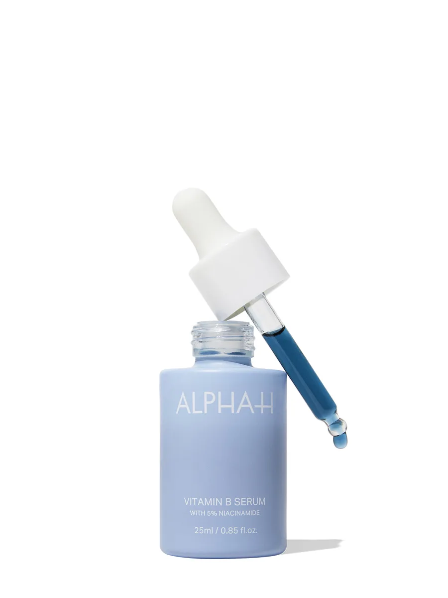 Alpha-H Vitamin B Serum with Niacinamide 50ml frosted bottle with pump