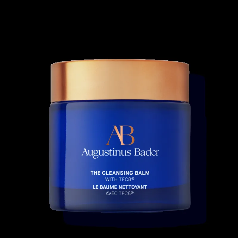 Augustinus Bader The Cleansing Balm 90ml frosted glass jar with silver lid