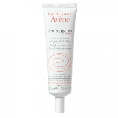 Avène Antirougeurs Fort Relief Concentrate tube with needle-nose applicator
