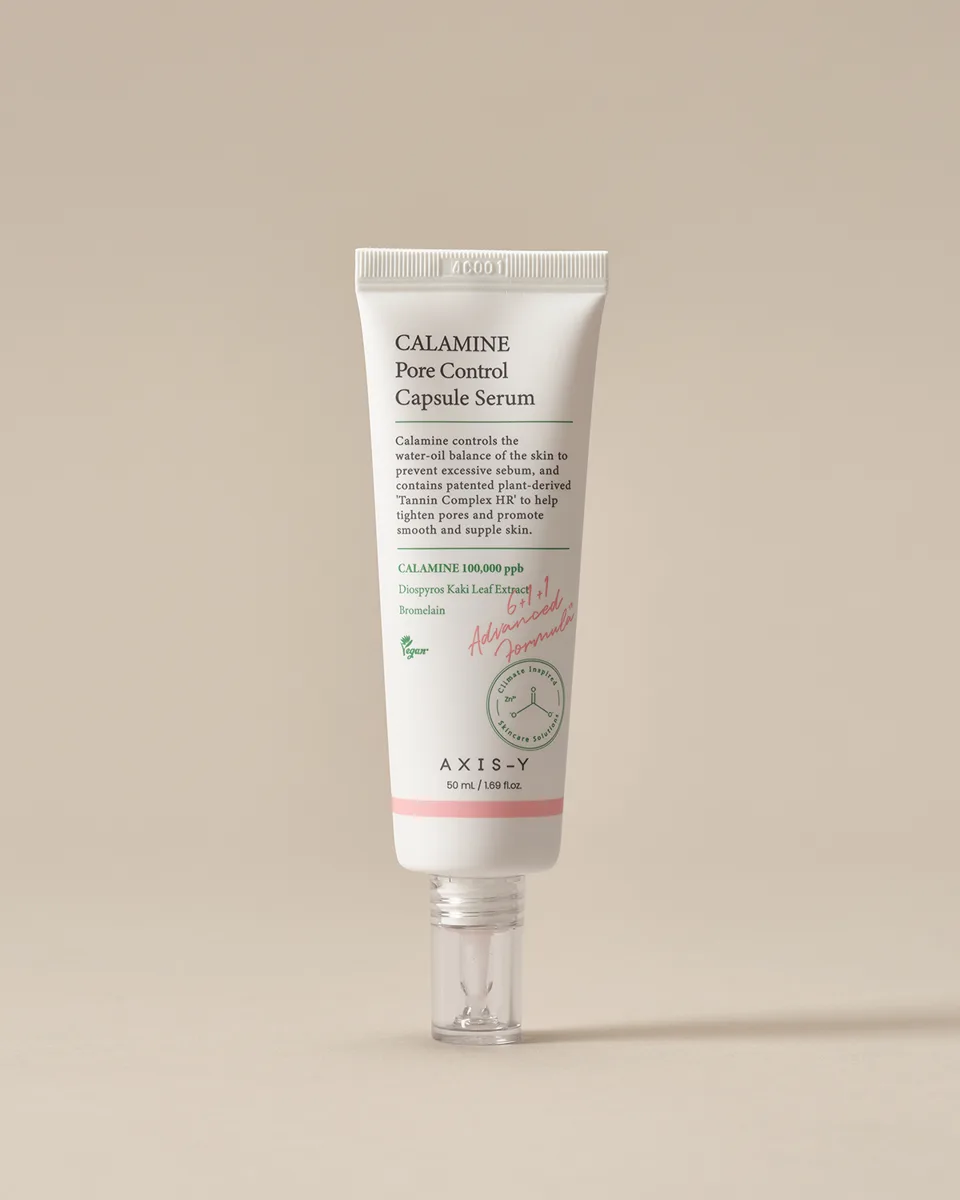 Axis-Y Calamine Pore Control Capsule Serum 30ml dropper bottle