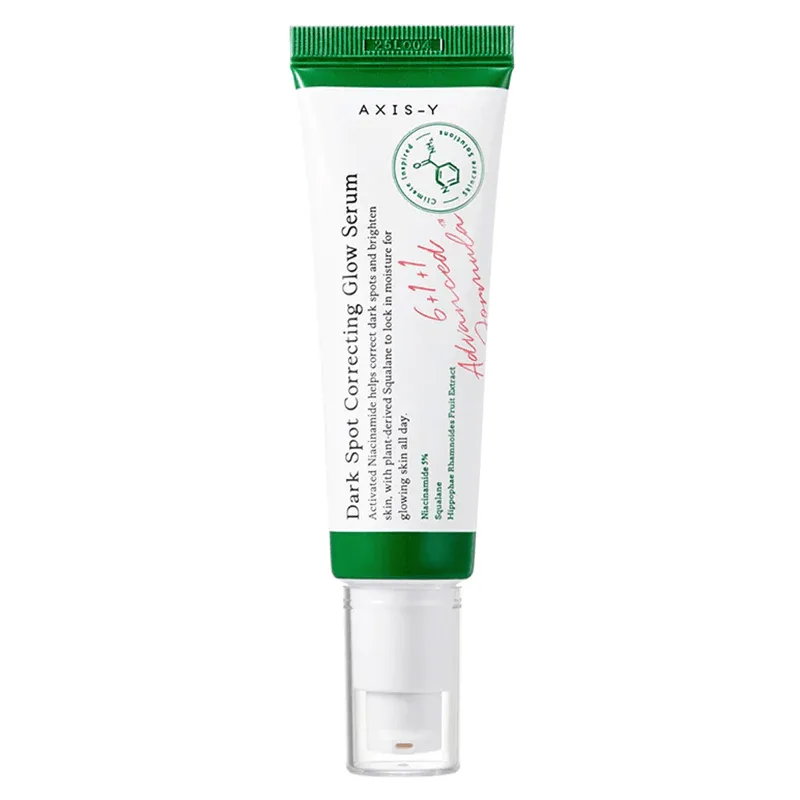 Axis-Y Dark Spot Correcting Glow Serum 50ml bottle with pump