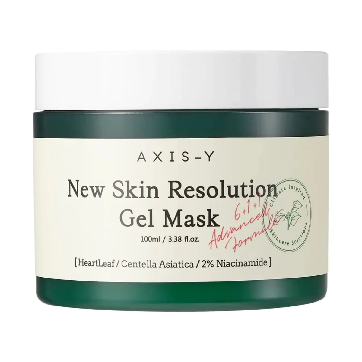 Axis-Y New Skin Resolution Gel Mask 100ml jar