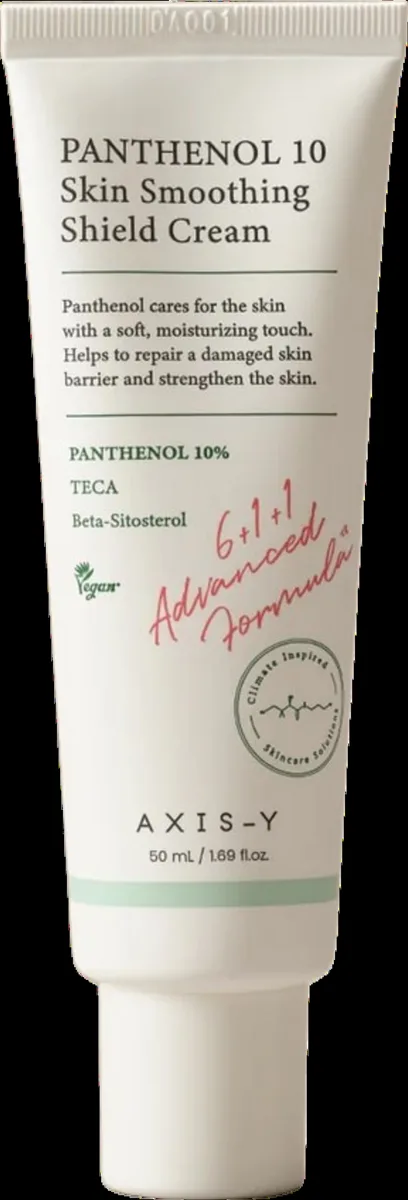 Axis-Y Panthenol 10 Skin Smoothing Shield Cream 60ml jar