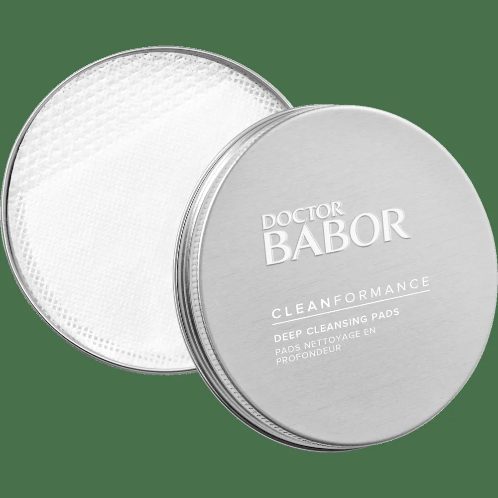 Babor Cleanformance Deep Cleansing Pads 60-count jar