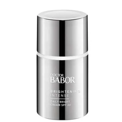 Babor Doctor Babor Brightening Intense Daily Bright Cream SPF 20 frosted glass jar