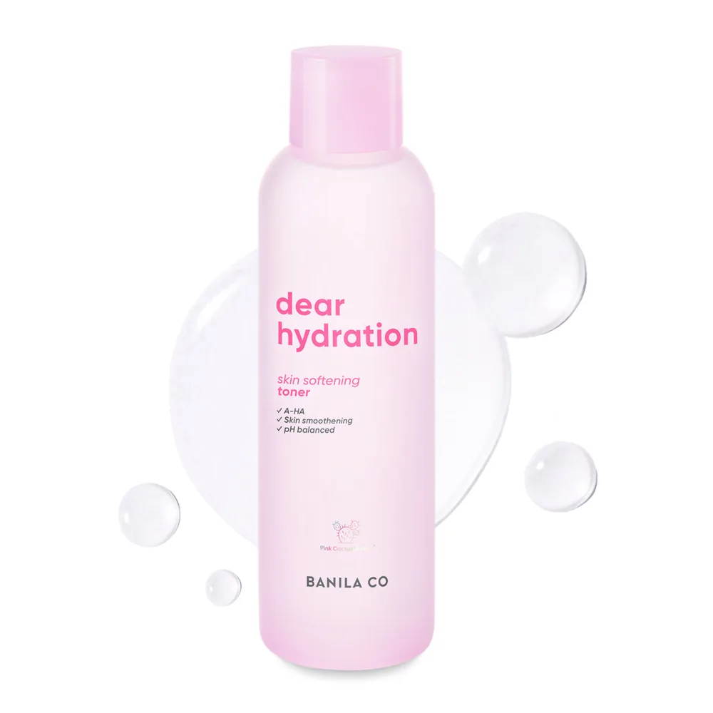 Banila Co Dear Hydration Skin Softening Toner 200 ml plastic bottle
