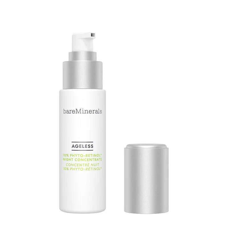 bareMinerals Ageless 10% Phyto-Retinol Night Concentrate dropper bottle