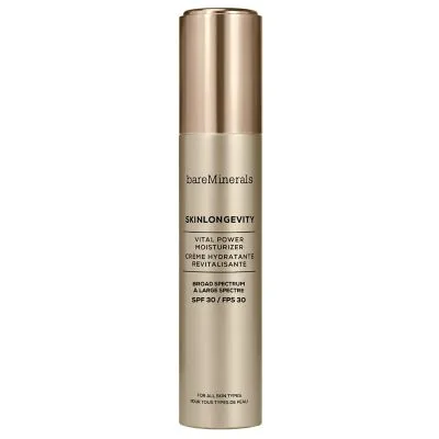 bareMinerals SkinLongevity Vital Power Moisturizer SPF 30 jar