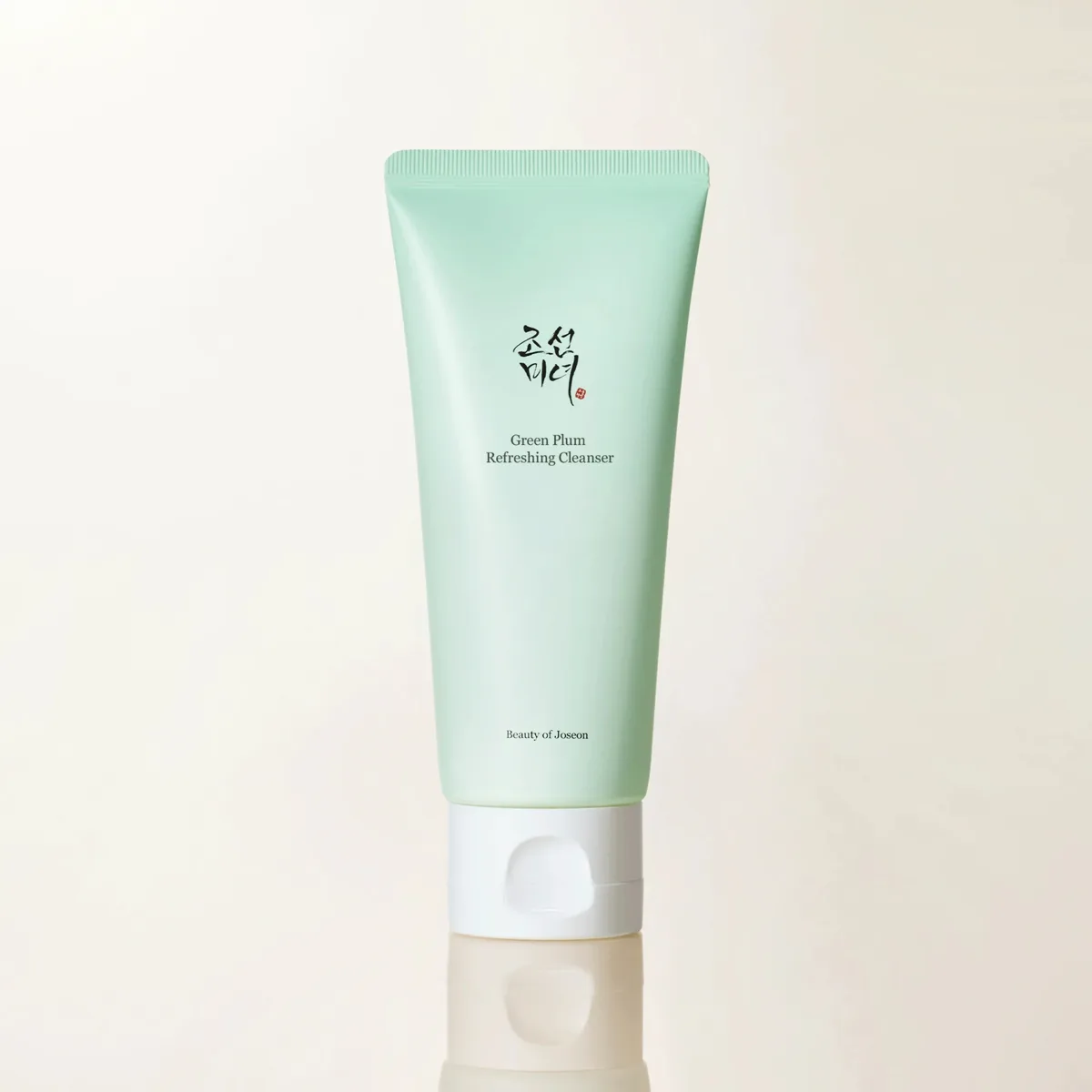 Beauty of Joseon Green Plum Refreshing Cleanser gel tube with traditional Korean design