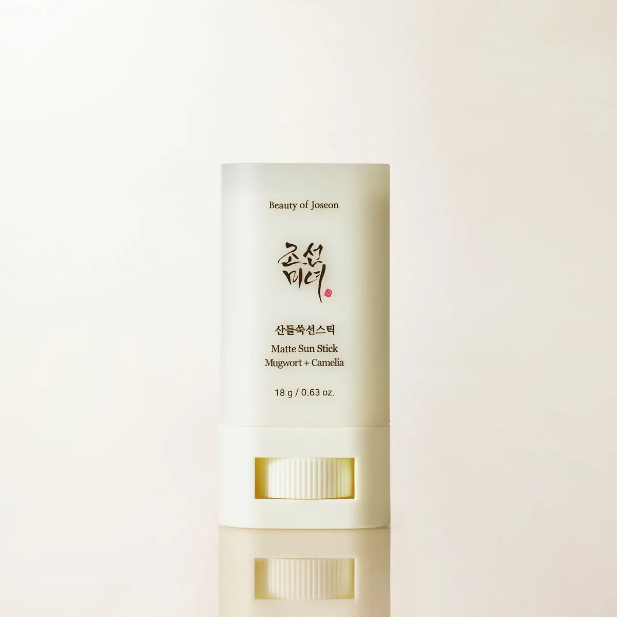 Beauty of Joseon Matte Sun Stick Mugwort + Camelia SPF 50+ compact stick sunscreen