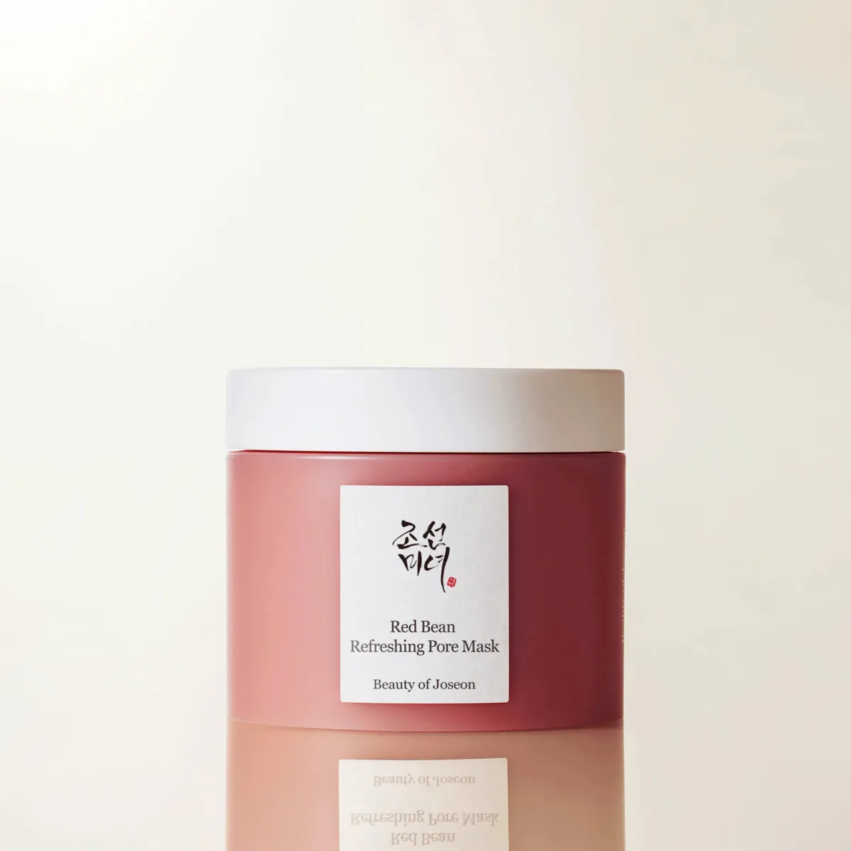 Beauty of Joseon Red Bean Refreshing Pore Mask tube with earthy red color and traditional Korean design