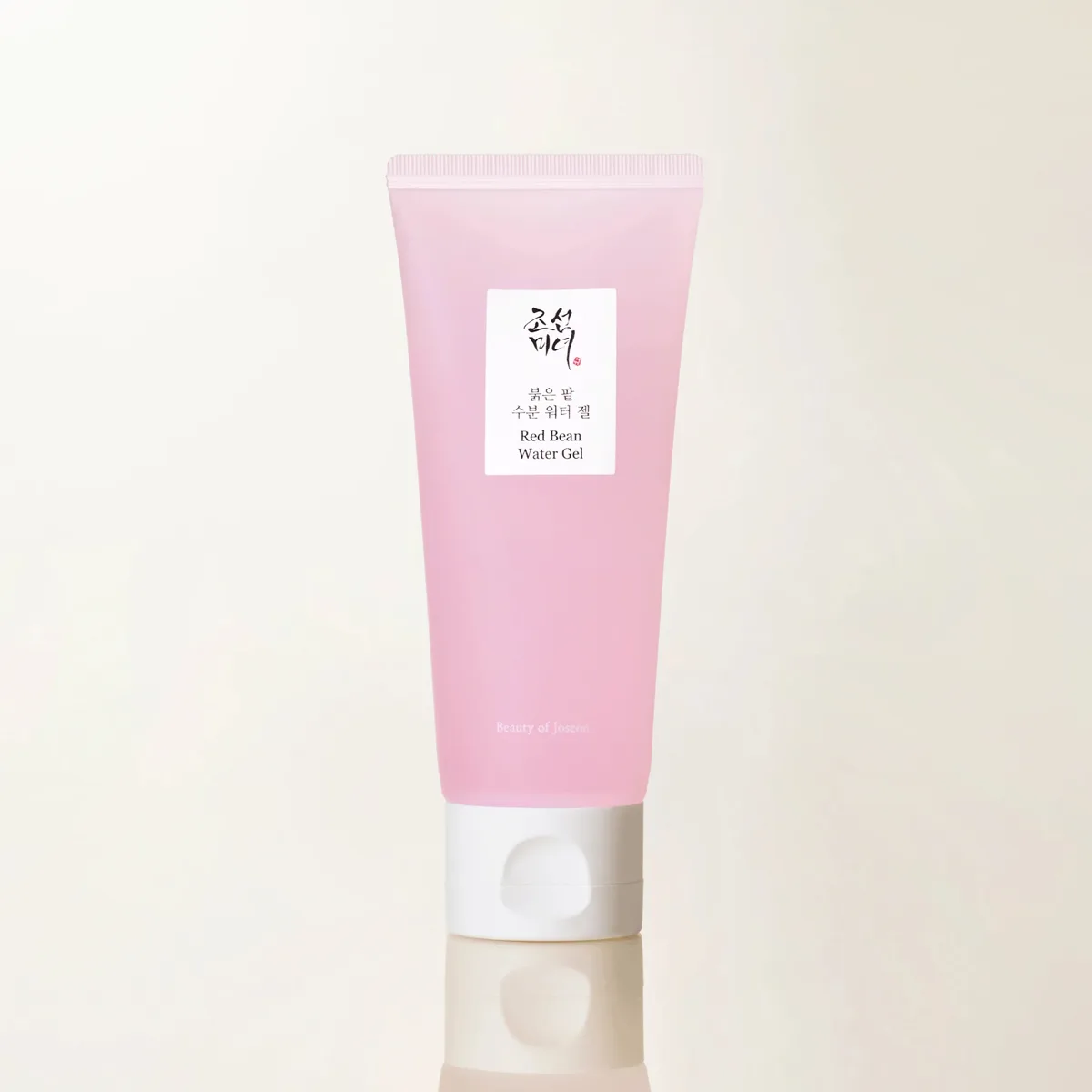 Beauty of Joseon Red Bean Water Gel lightweight moisturizer in a jar with traditional Korean design