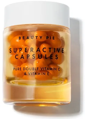 Beauty Pie Superactive Capsules Pure Vitamin C Serum 60-capsule box