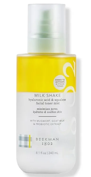 Beekman 1802 Milk Shake Hyaluronic Acid Toner Mist 240ml spray bottle