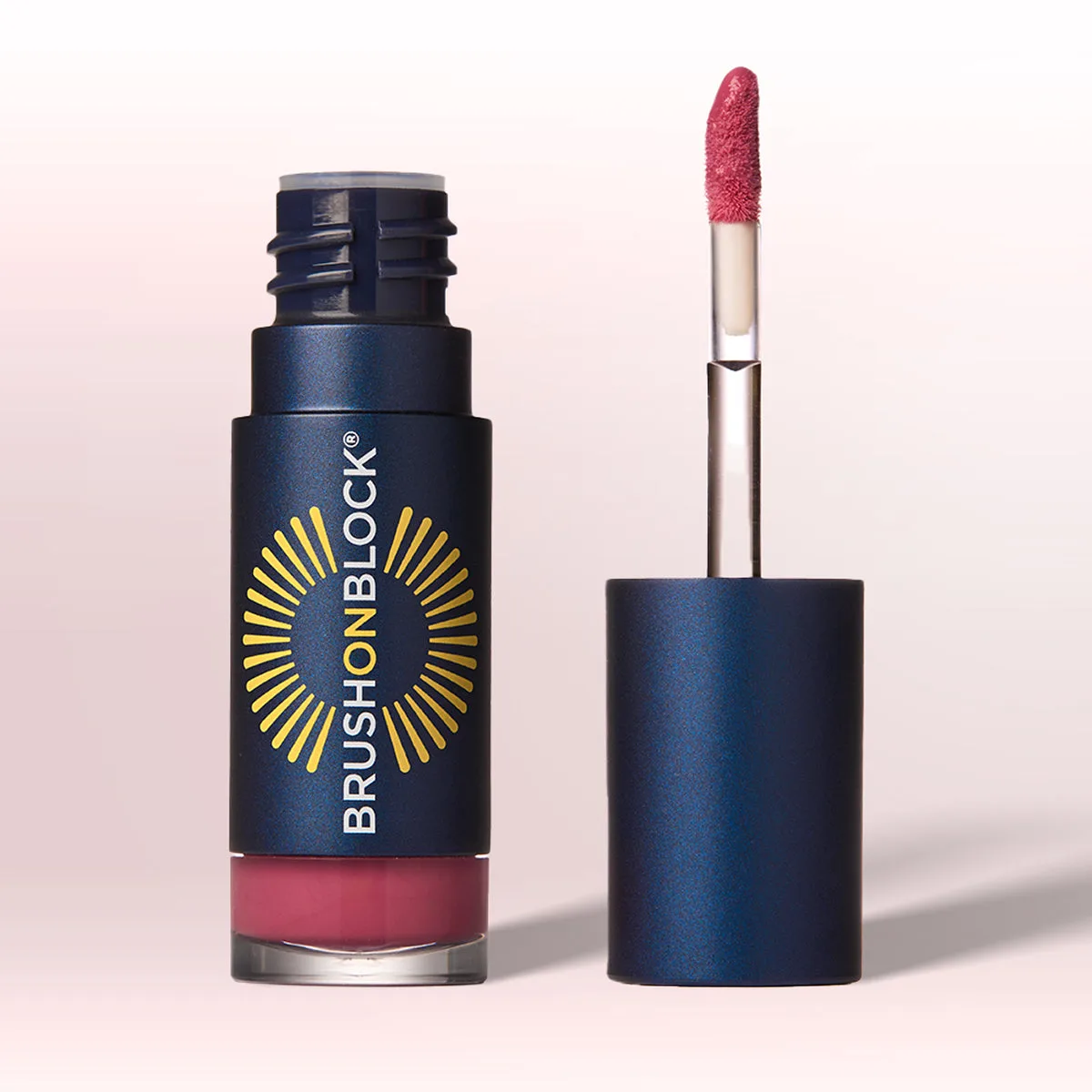 Brush On Block Protective Lip Oil SPF 30 with doe-foot applicator