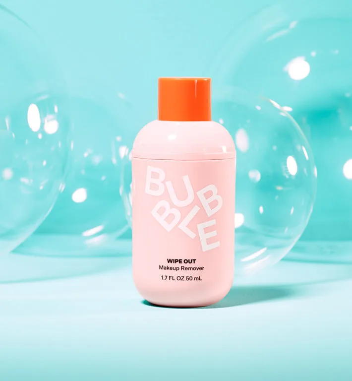 Bubble Skincare Wipe Out Makeup Remover 50 mL tube