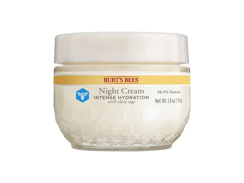 Burt's Bees Intense Hydration Night Cream jar