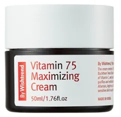 By Wishtrend Vitamin 75 Maximizing Cream 50ml frosted glass jar