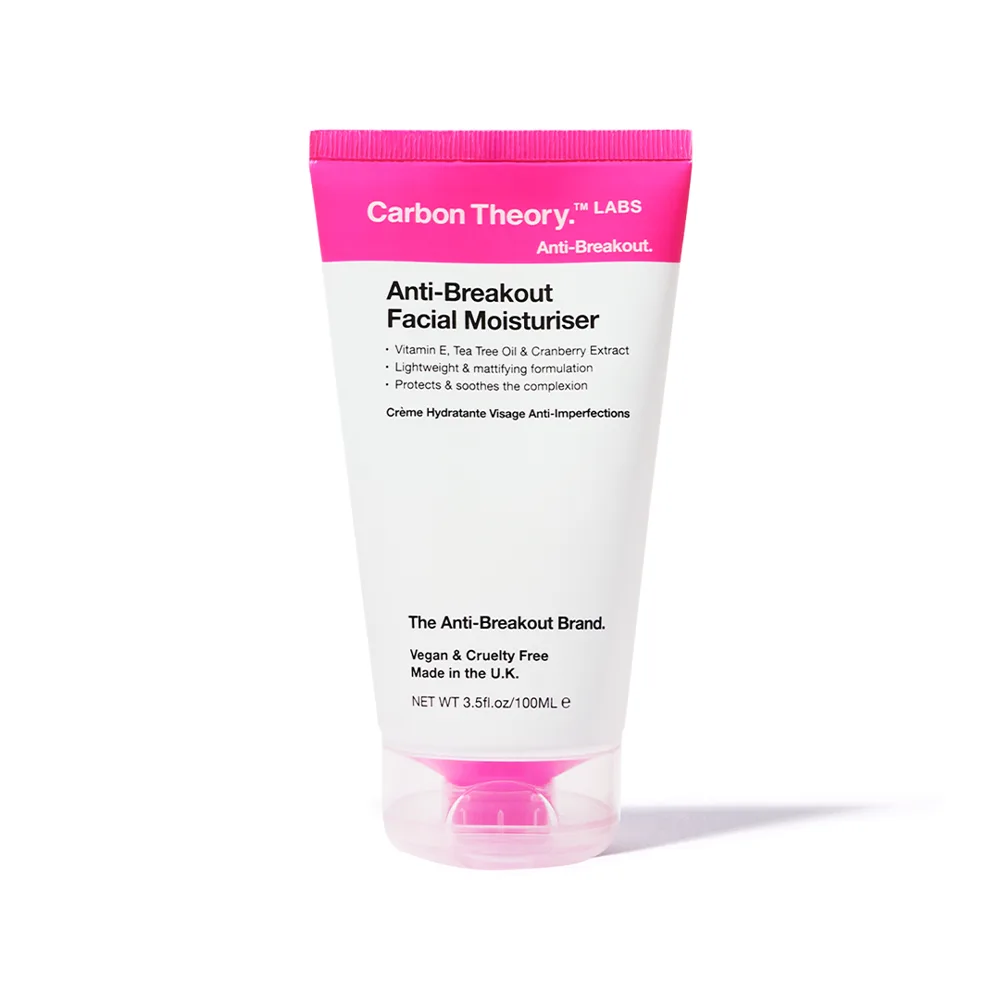 Carbon Theory Breakout Control Facial Moisturiser 50ml tube