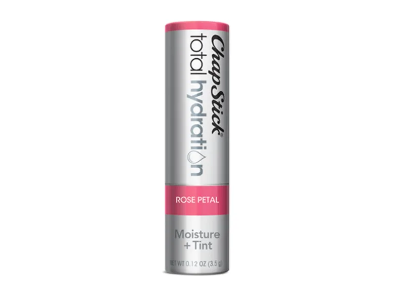 ChapStick Total Hydration Moisture + Tint lip balm tube