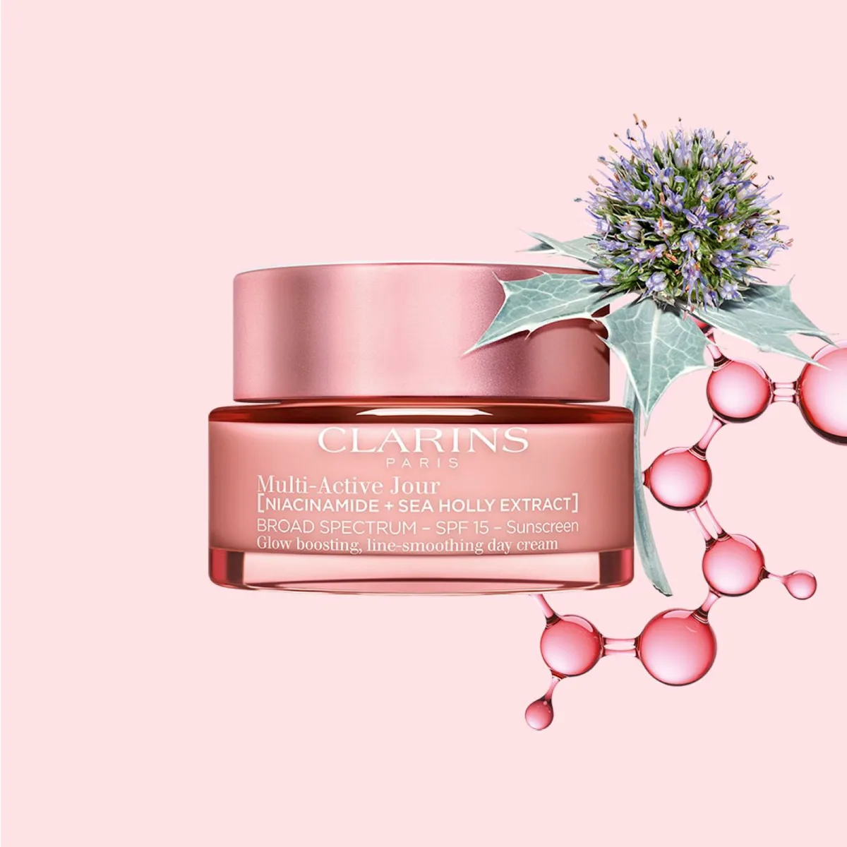 Clarins Multi-Active Day Cream SPF 15 anti-aging moisturizer with niacinamide