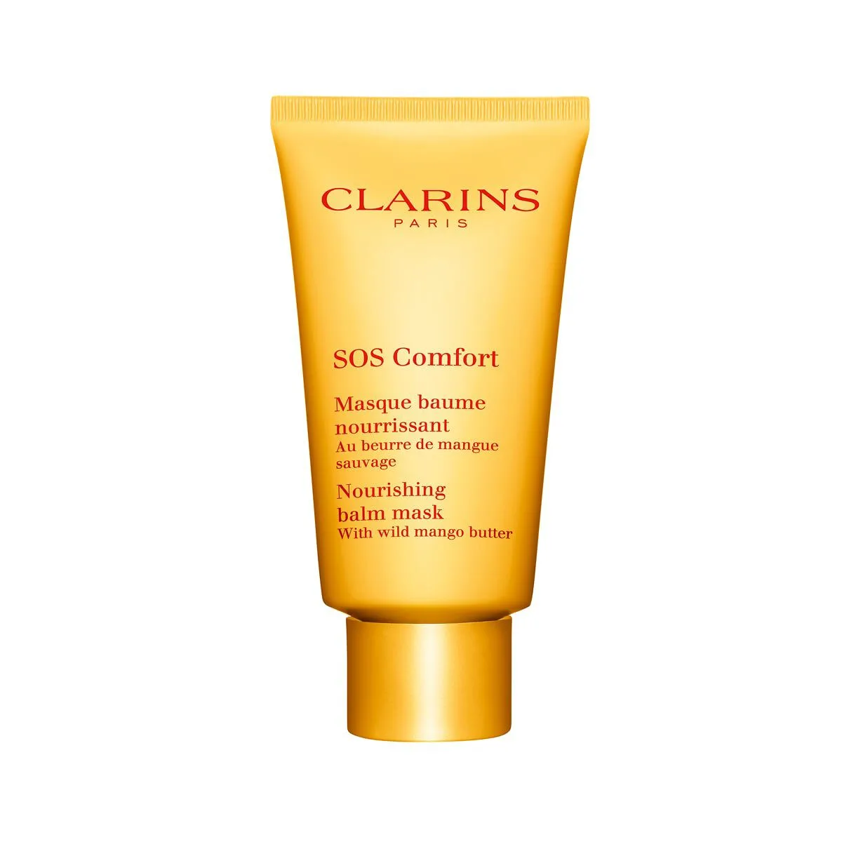 Clarins SOS Comfort Nourishing Balm Mask tube with wild mango butter