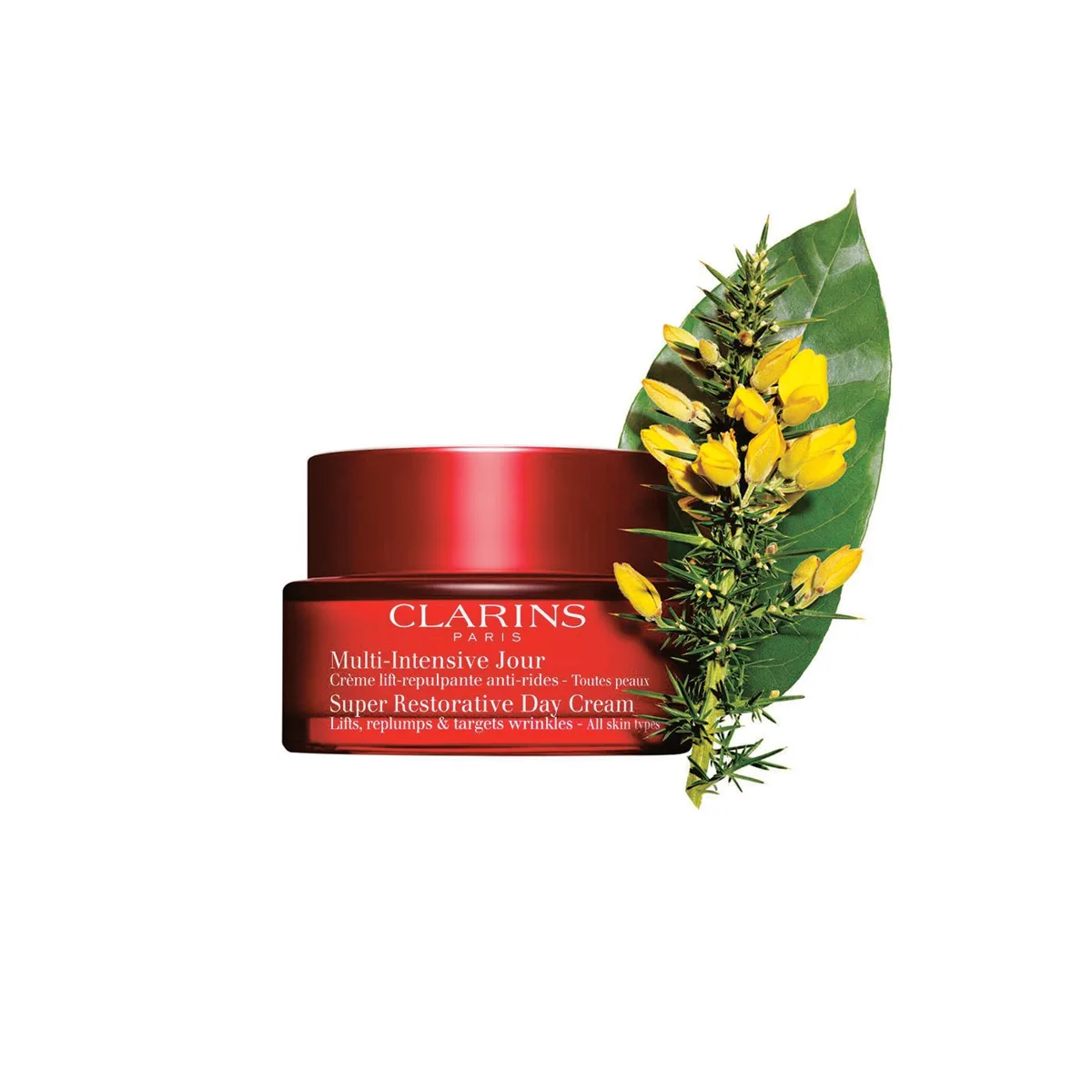 Clarins Super Restorative Day Cream anti-aging moisturizer for mature skin