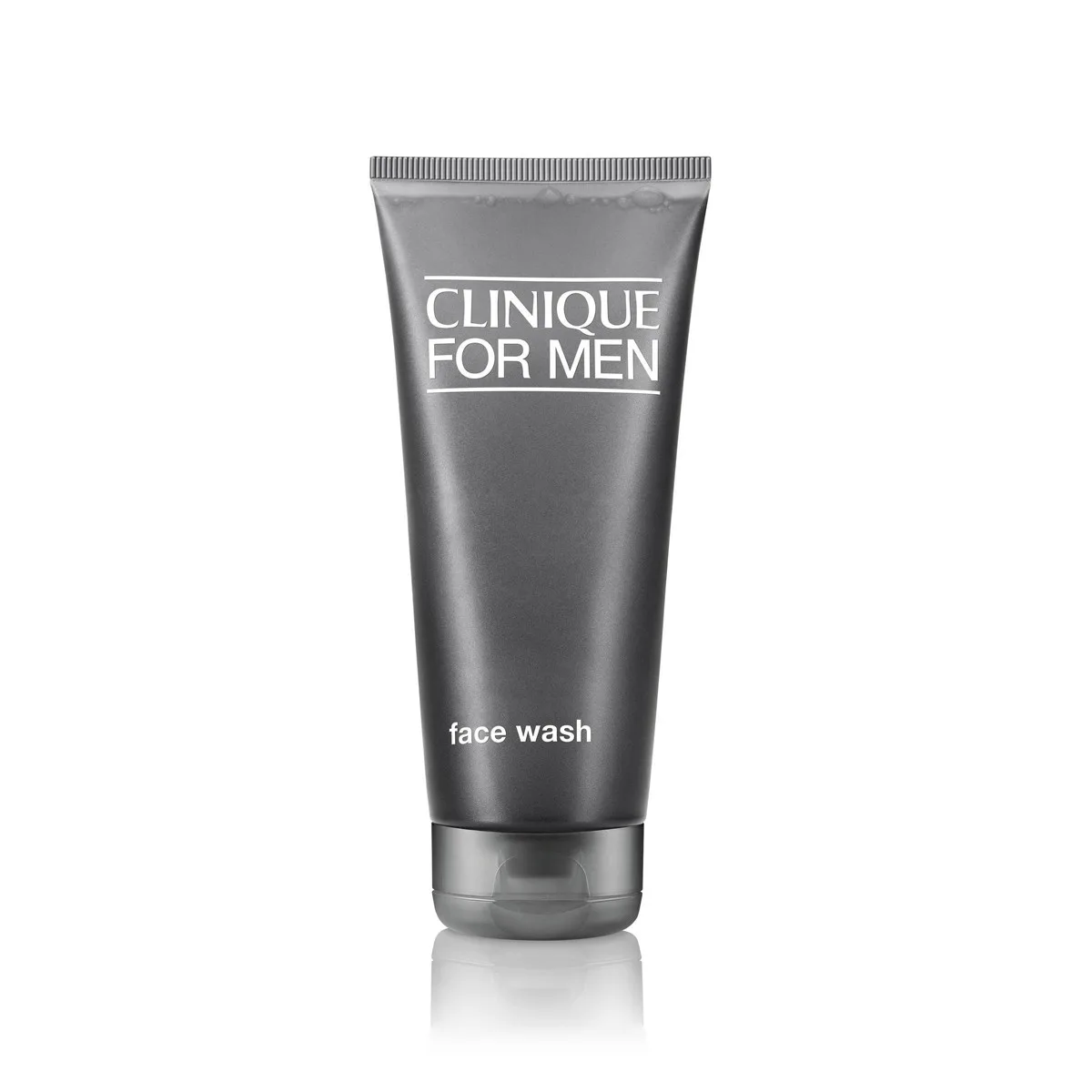 Clinique for Men Face Wash in a gray squeeze tube