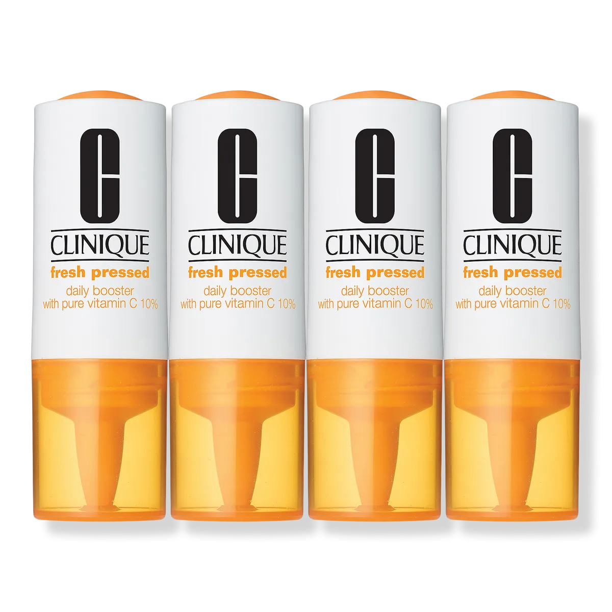 Clinique Fresh Pressed Daily Booster with Pure Vitamin C 10% single-dose vials with twist-off activation caps