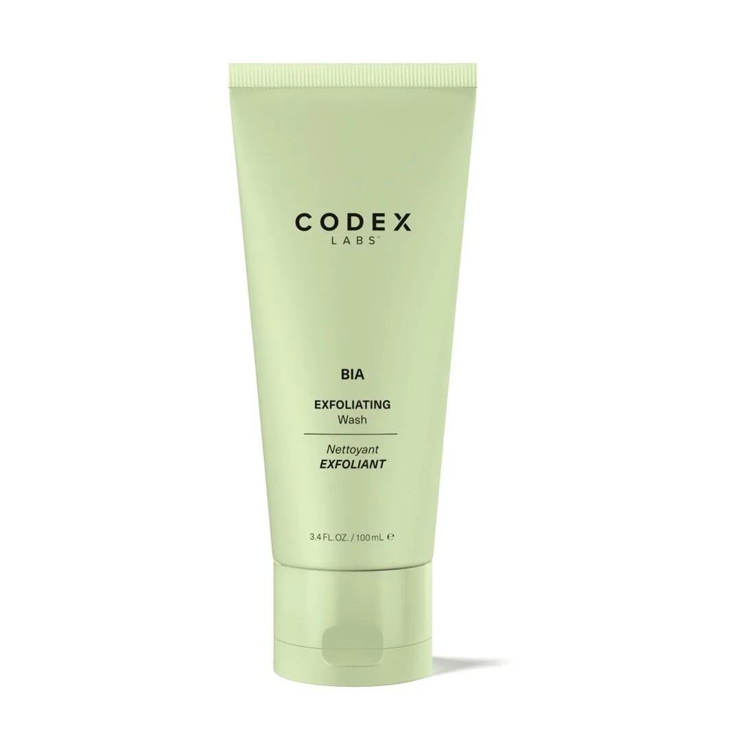 Codex Labs Bia Exfoliating Wash 100ml aluminum tube