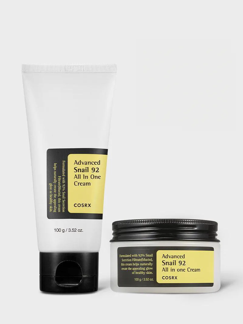 COSRX Advanced Snail 92 All in One Cream 100 g jar with black lid