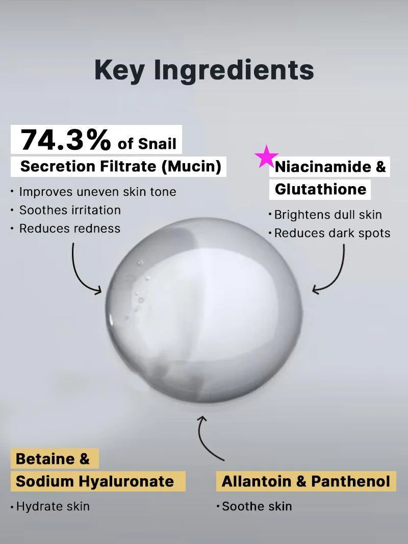 COSRX Advanced Snail Radiance Dual Essence in a dual-chamber pump bottle