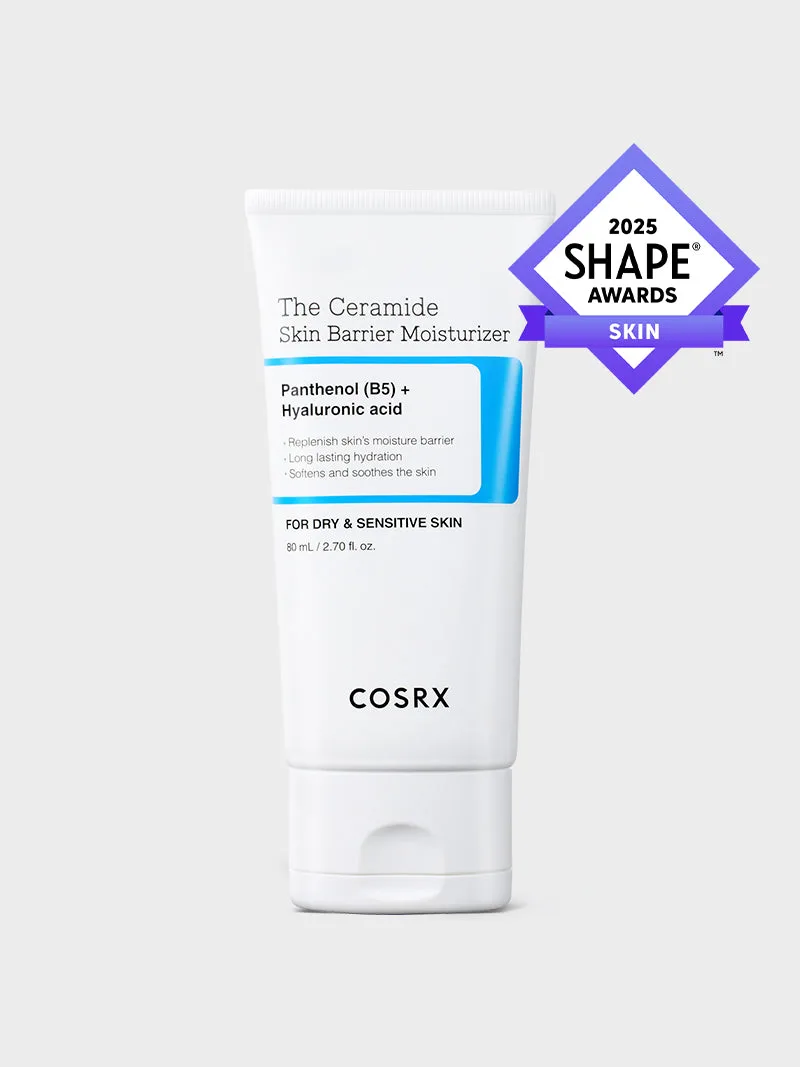 COSRX The Ceramide Skin Barrier Moisturizer 80 mL blue and white squeeze tube