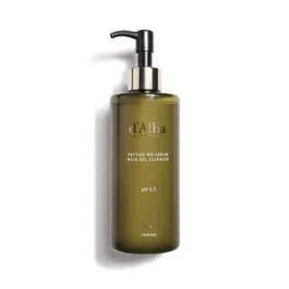 d'Alba Peptide No-Sebum Mild Gel Cleanser 150ml flip-cap tube
