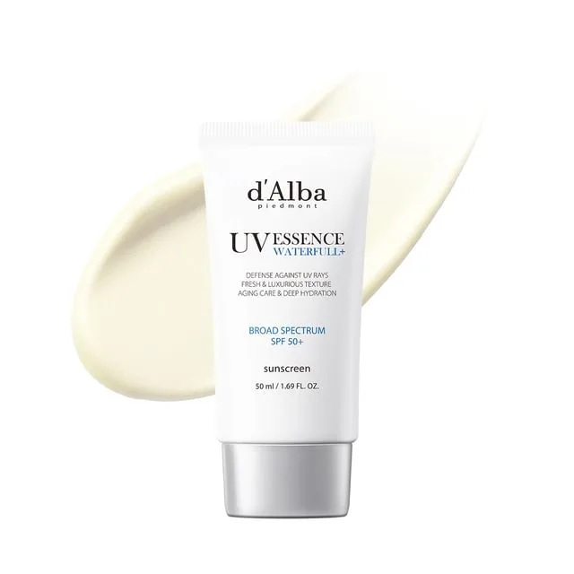 d'Alba Waterfull Essence Sun Cream SPF 50+ tube