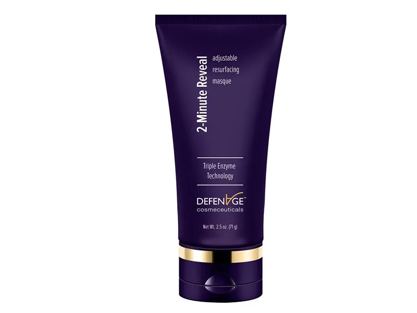 DefenAge 2-Minute Reveal Masque white pump tube