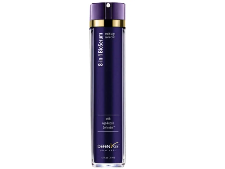 DefenAge 8-in-1 BioSerum white clinical airless pump tube