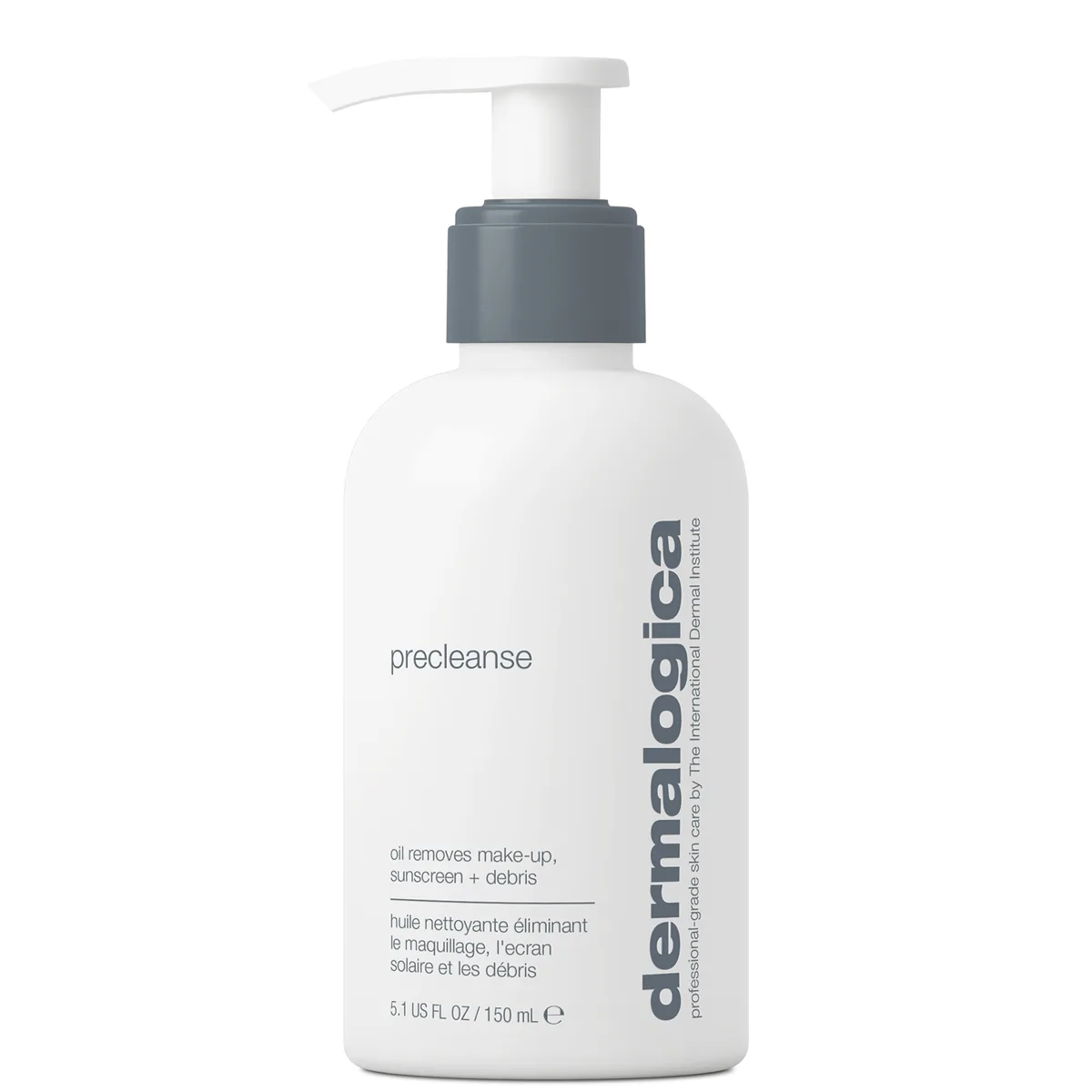 Dermalogica Precleanse oil cleanser in clear pump bottle