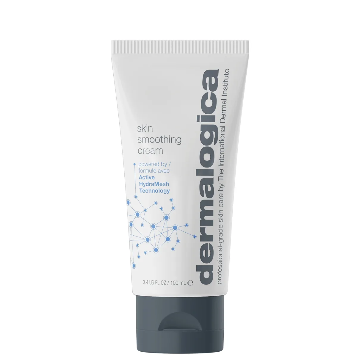 Dermalogica Skin Smoothing Cream moisturizer in gray squeeze tube