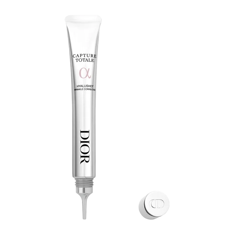 Dior Capture Totale Hyalushot Plumping Serum navy tube with precision applicator tip