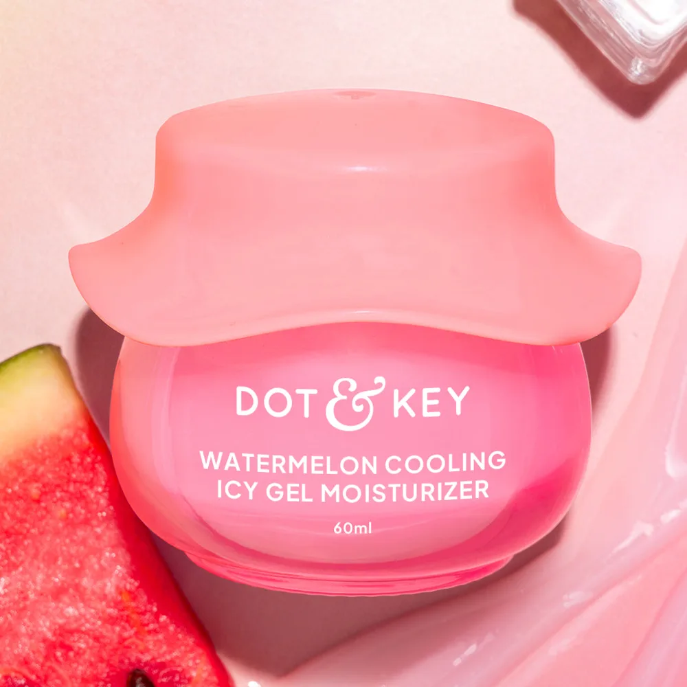 Dot & Key Watermelon Cooling Moisturizer SPF 35 in a pink pump jar